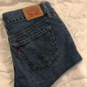 Levi’s denim shorts